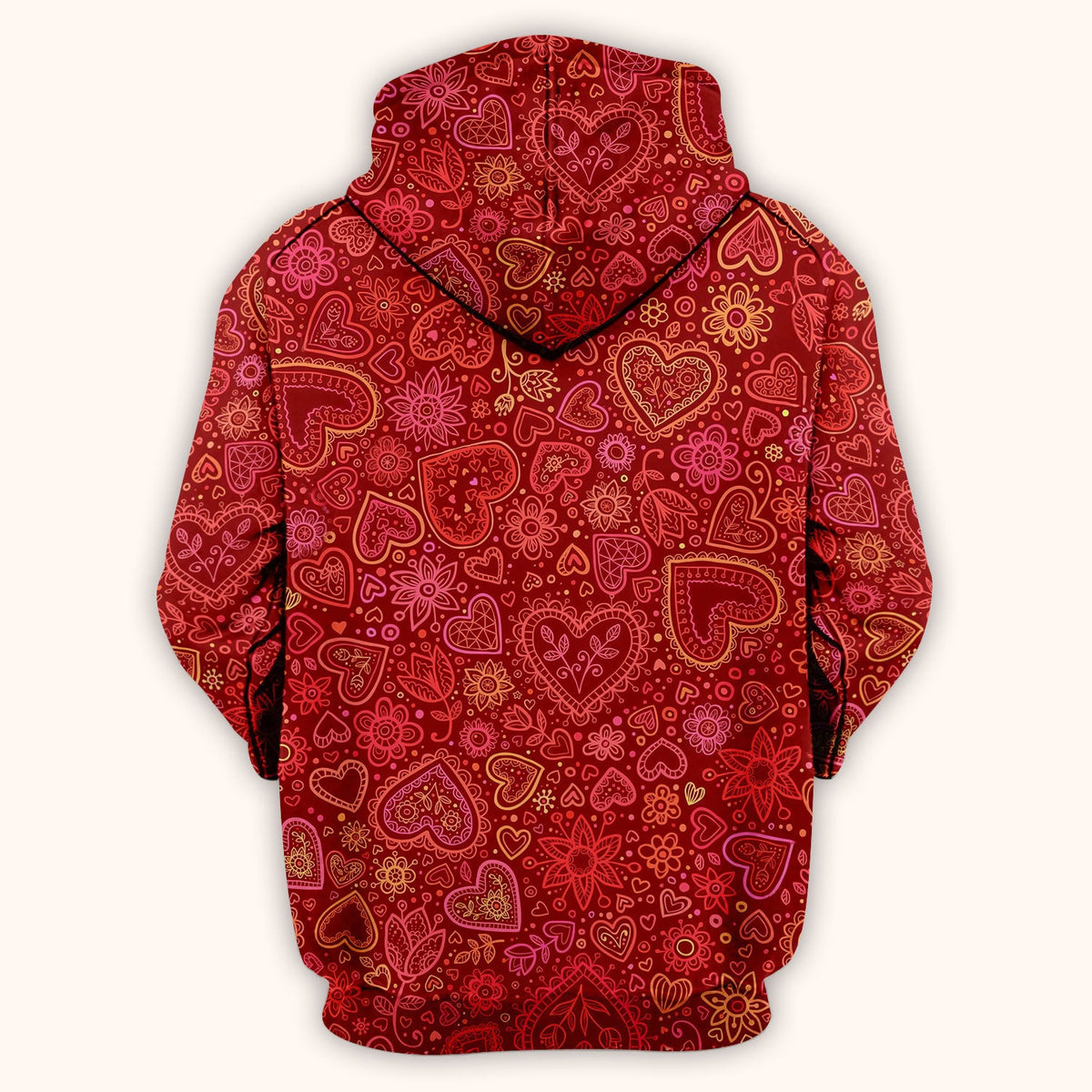 Valentine Heart Nurse Scrub Top, Cute Nursing Pattern Shirt, Breathable Fabrics Nursing Uniform