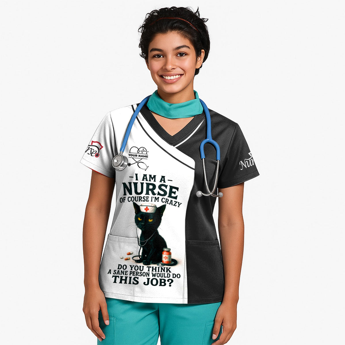 Personalized Funny Nurse Shirt - Gift Idea