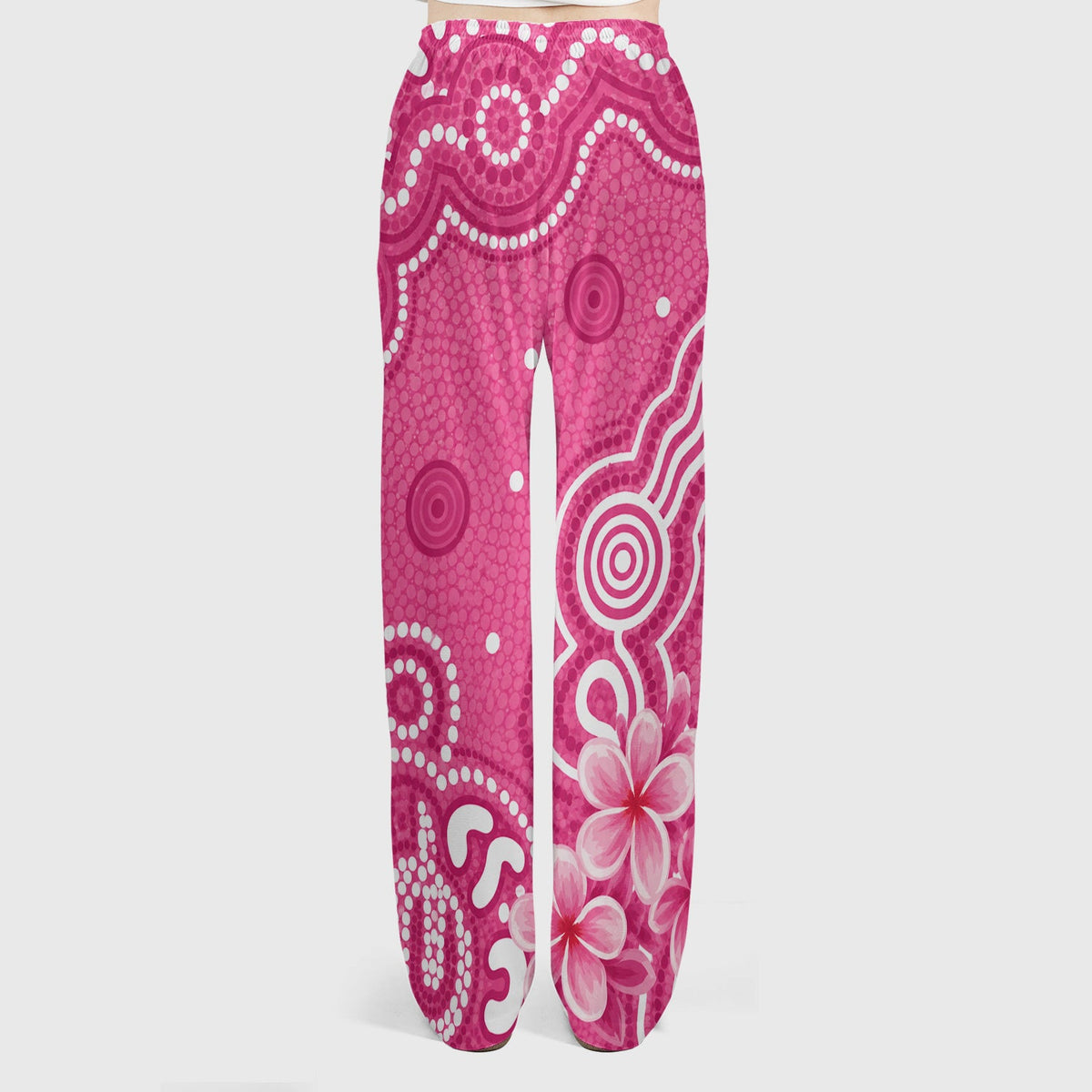 Pink Cockatoo Floral Dot Nurse Scrub Set