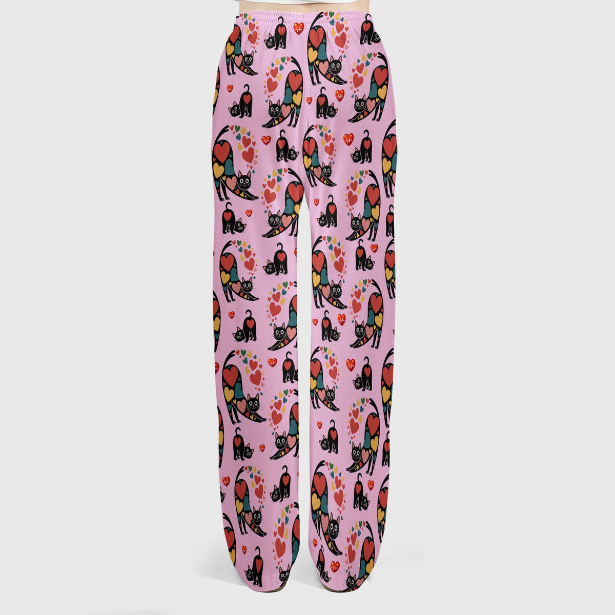 Cat Valentine Heart Nurse Scrub Set