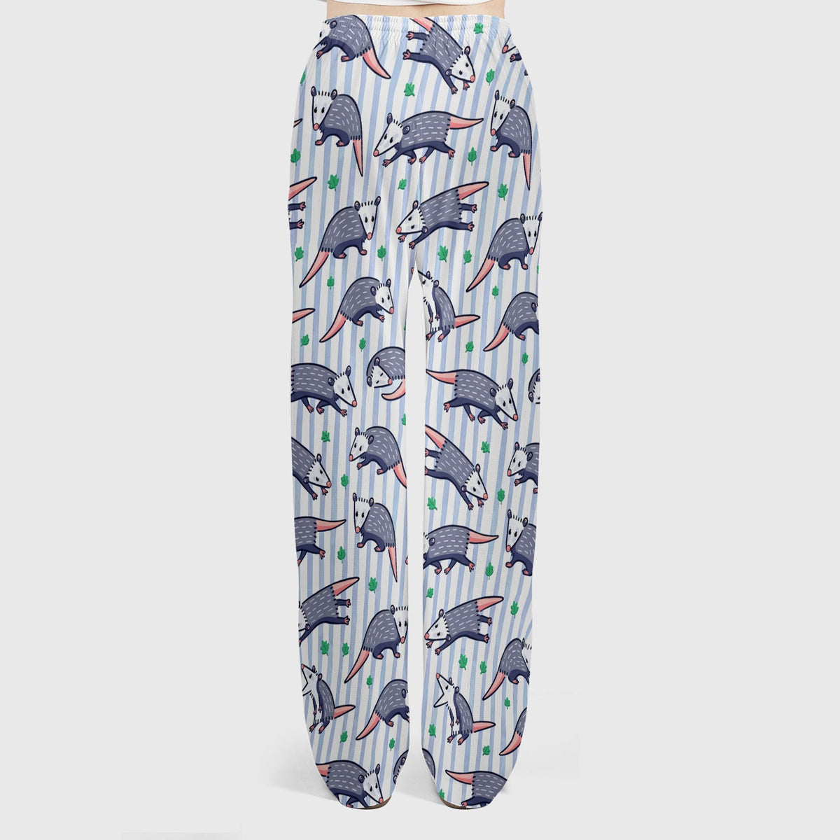 Opossum Blue Stripe Nurse Scrub Set