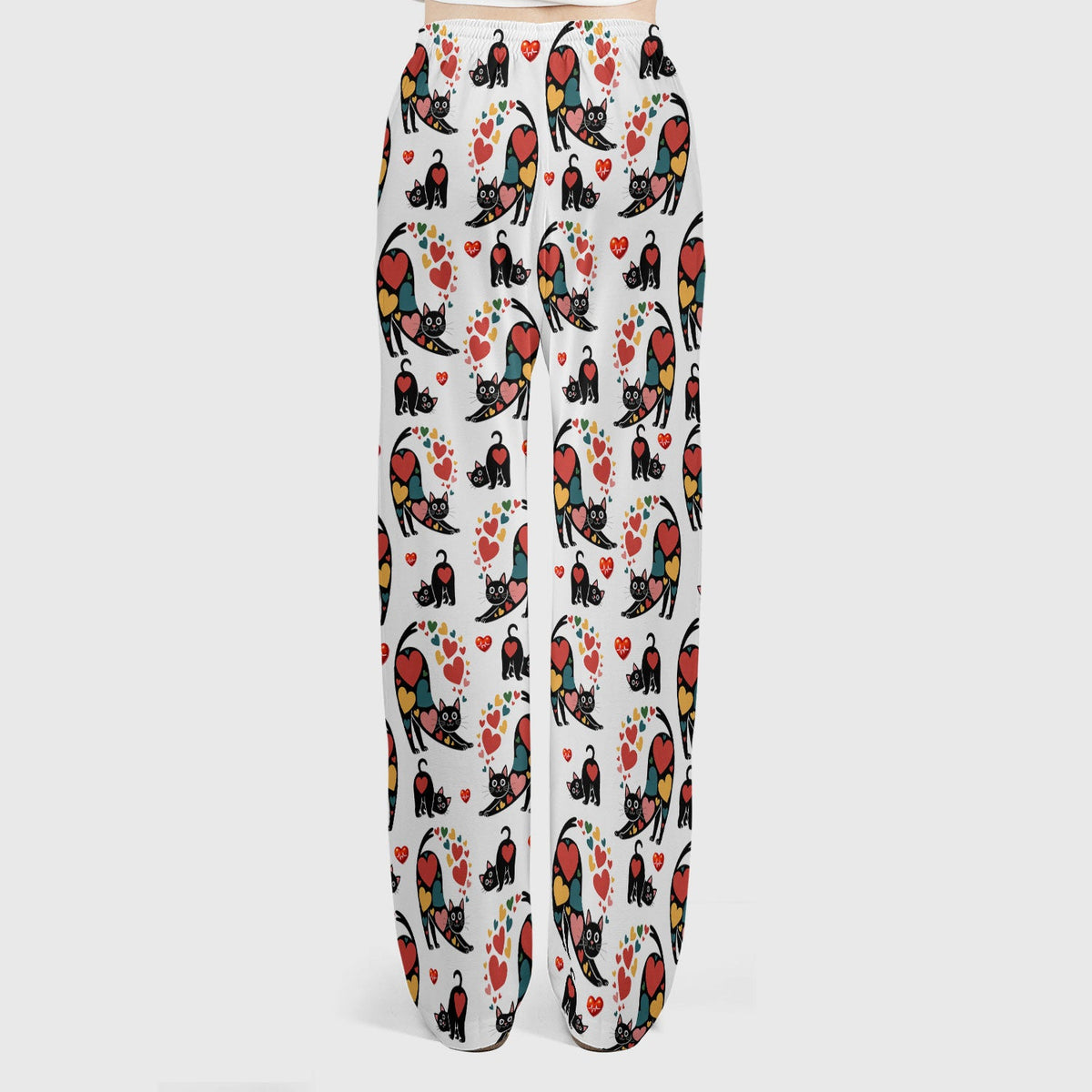Cat Valentine Heart Nurse Scrub Set