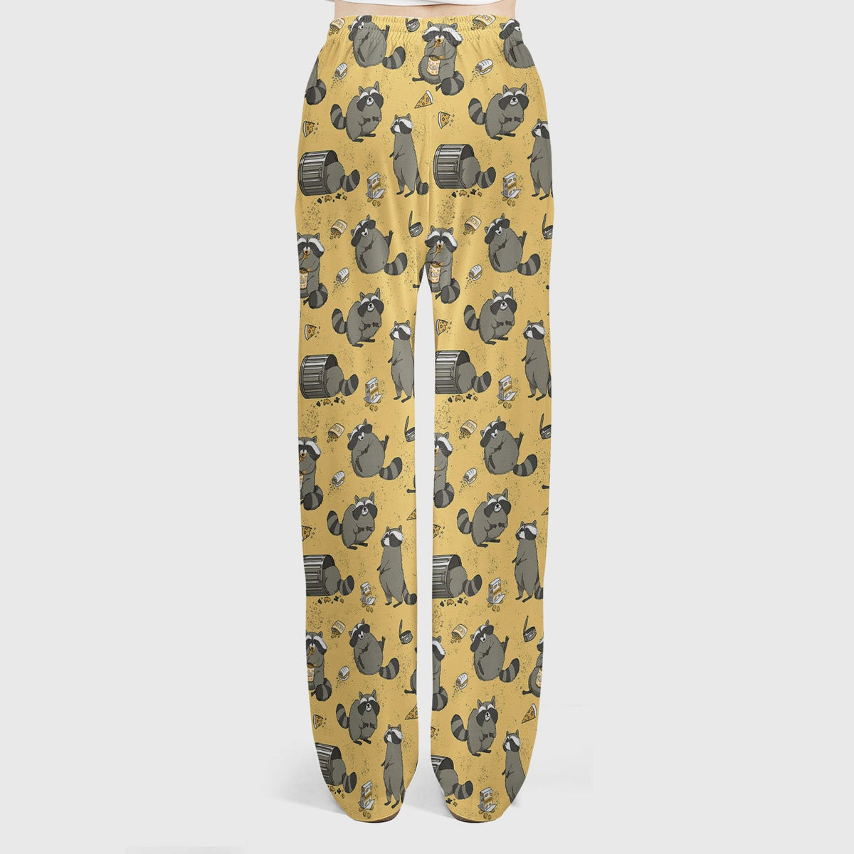 Raccoon Snack Trash Can Nurse Scrub Set