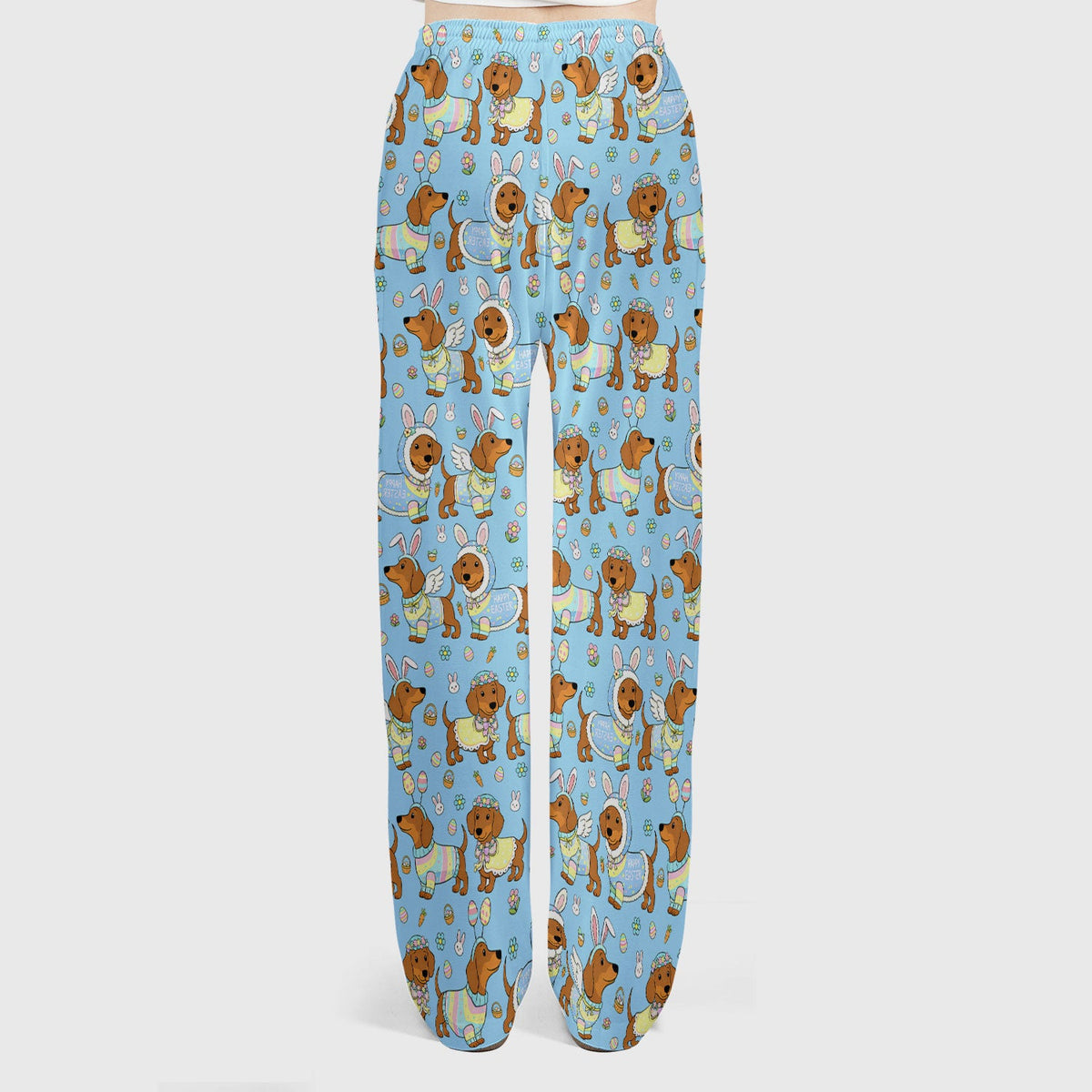 Dachshund Bunny Nurse Scrub Set - Easter Gift