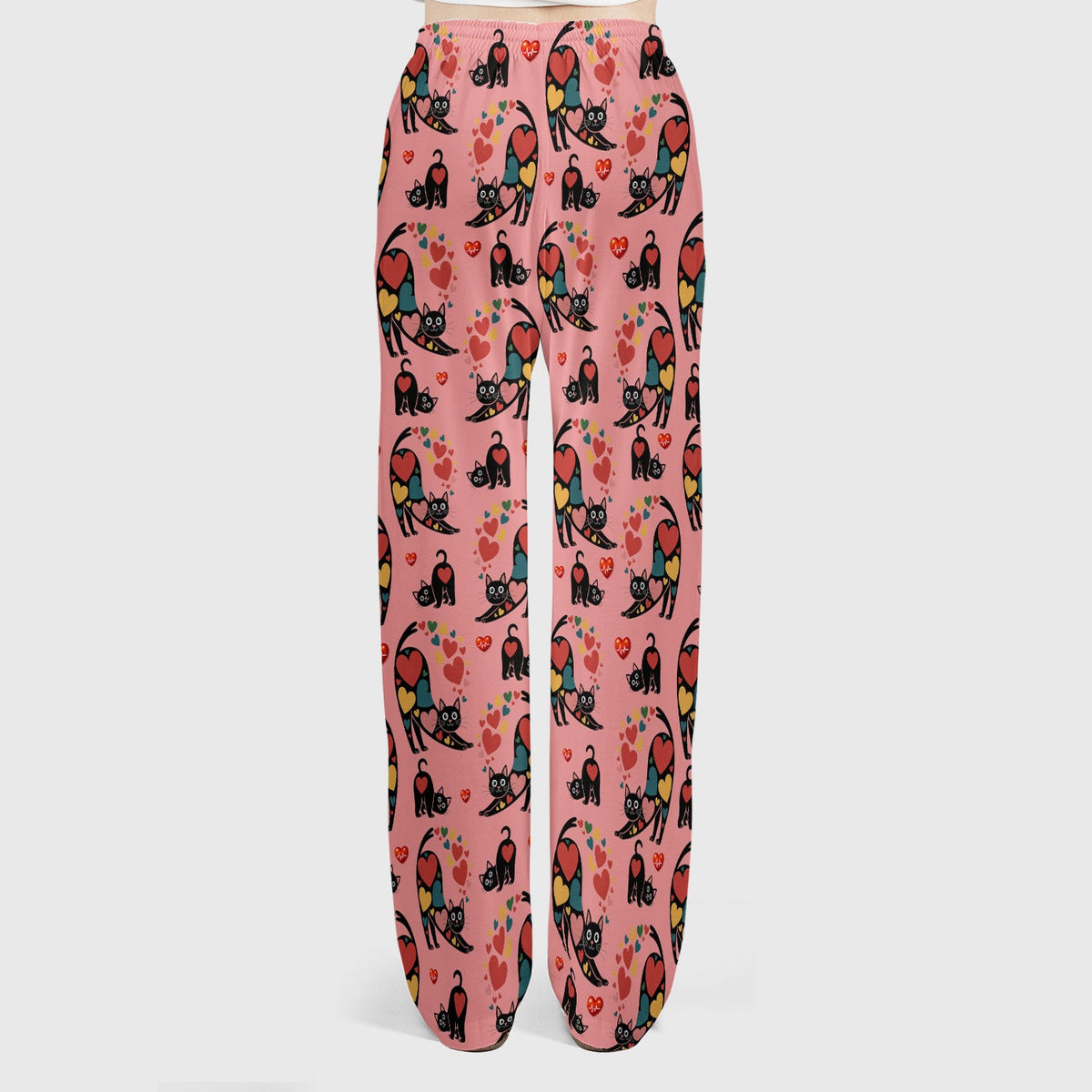 Cat Valentine Heart Nurse Scrub Set