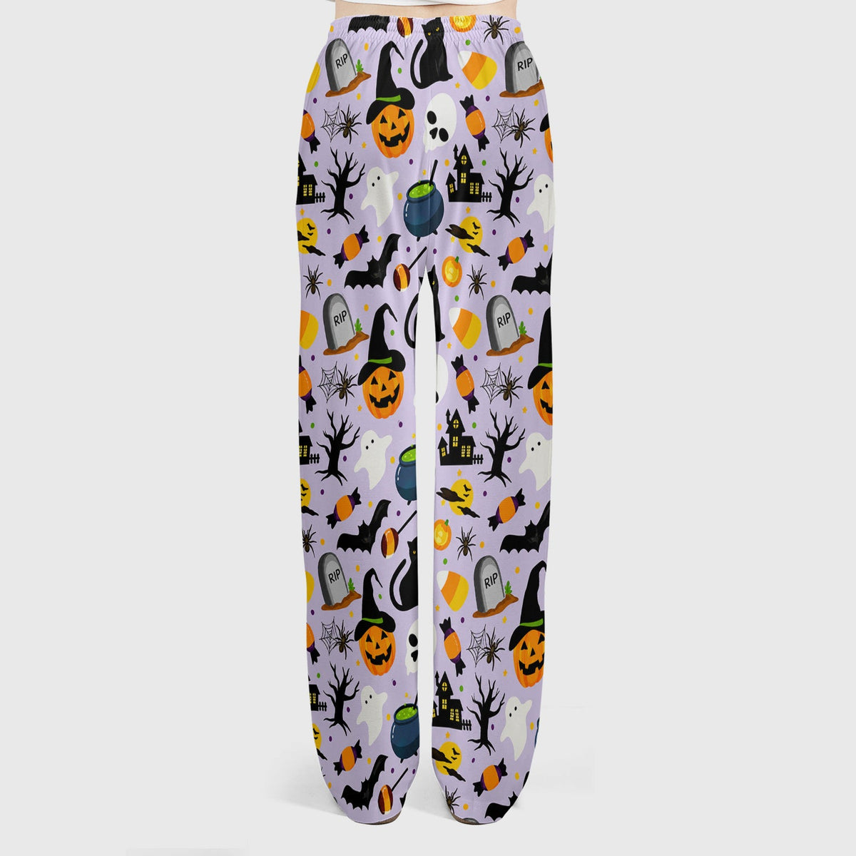 Ghost Pumpkin Witch Nurse Scrub Set - Halloween Gift
