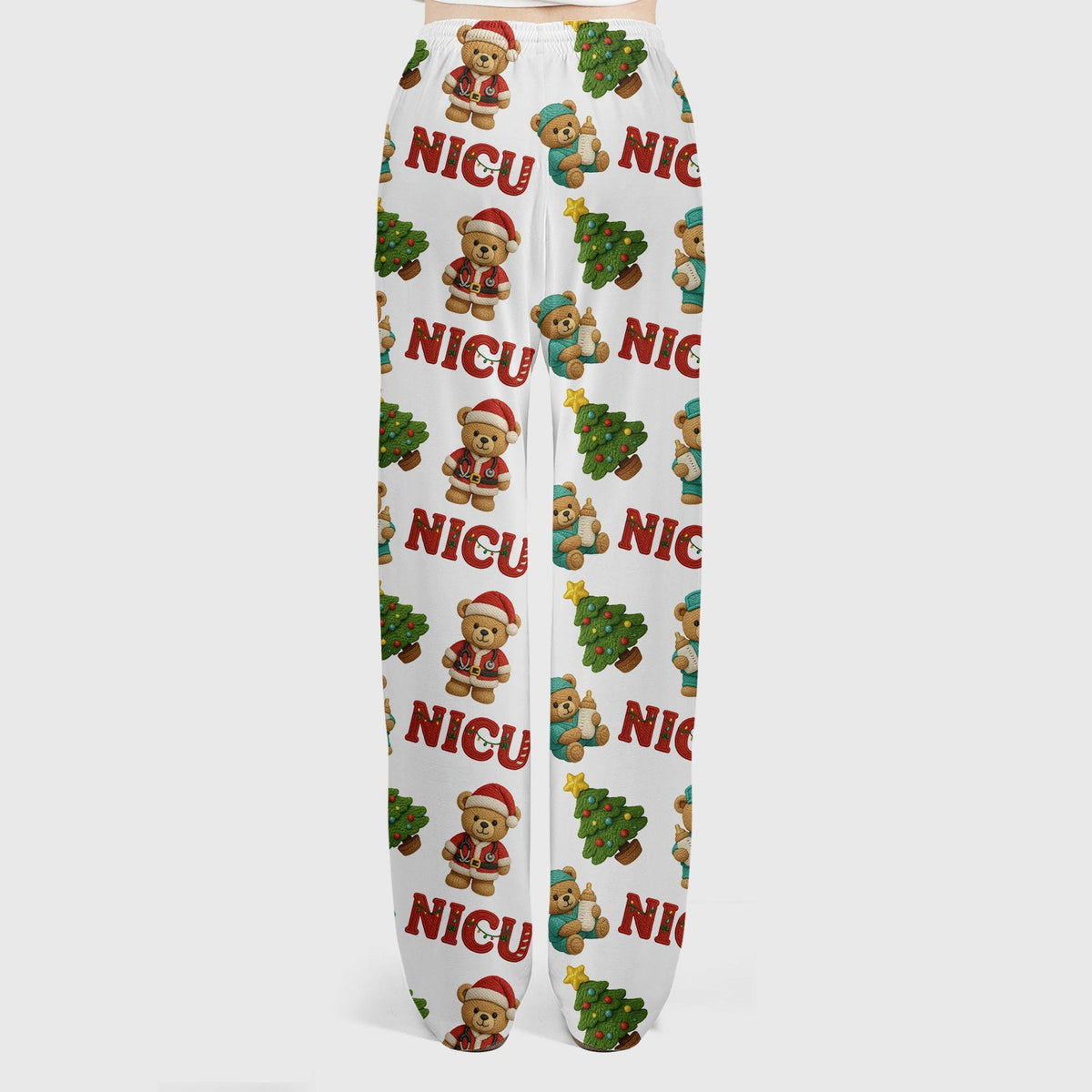 NICU Nurse Teddy Bear Scrub Set - Christmas Gift