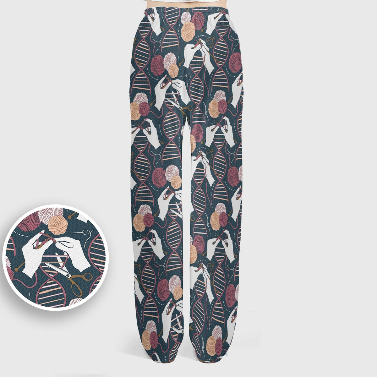 DNA Helix Yarn Nurse Scrub Set