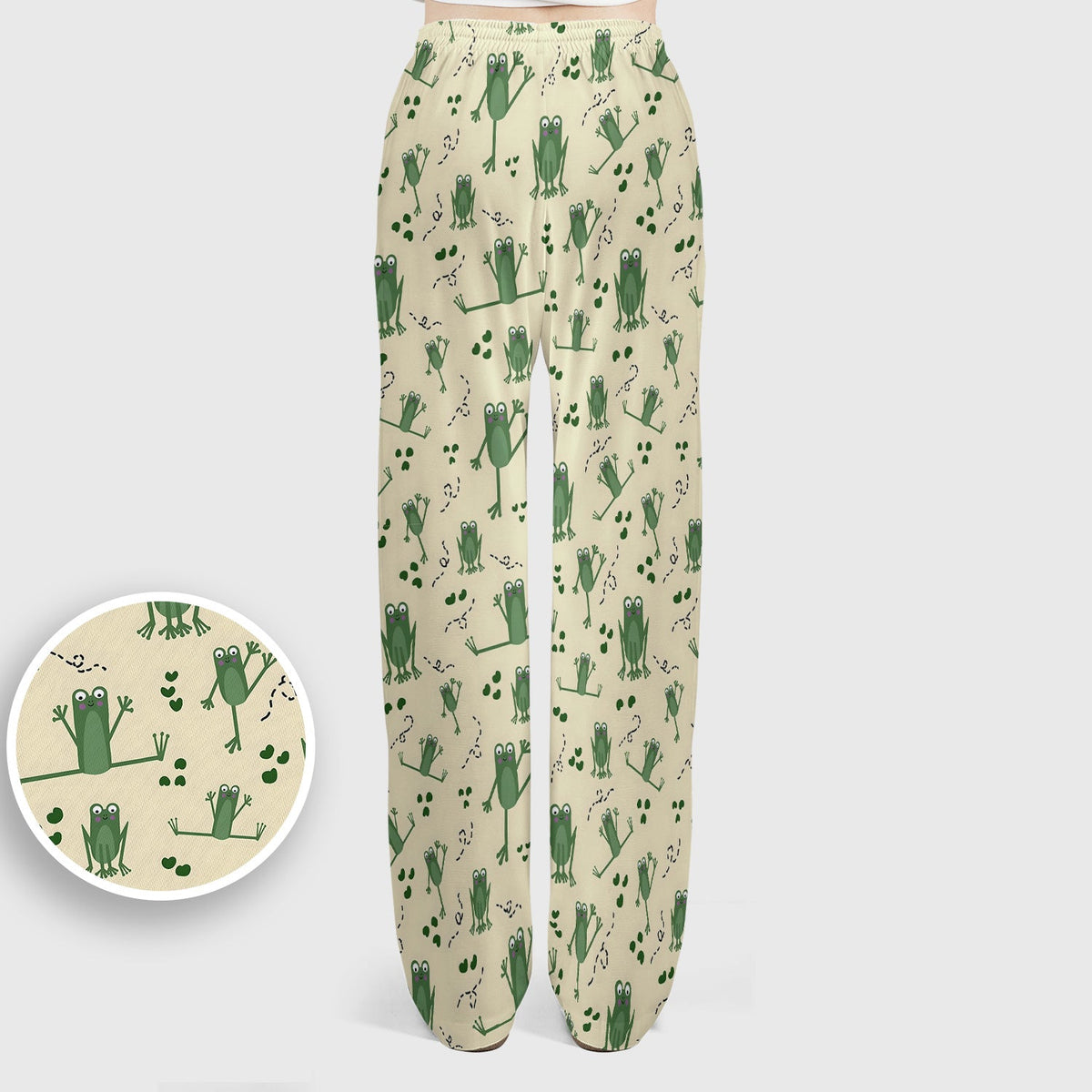 Frog And Bee Garden Scrub Cap