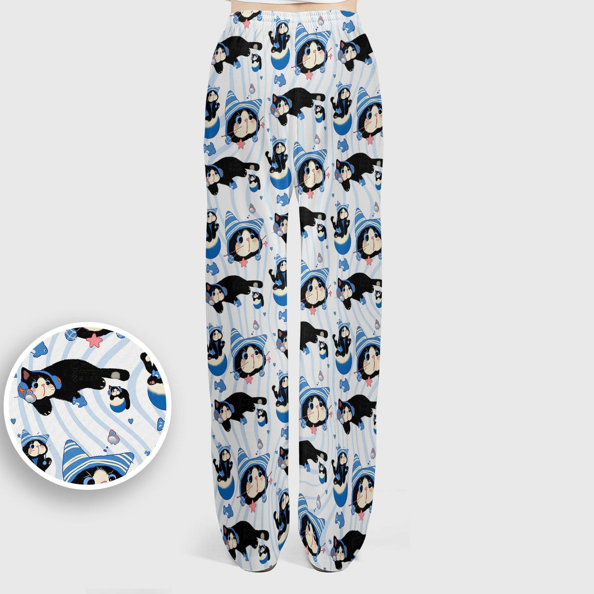 Kitten Fish Nurse Scrub Set