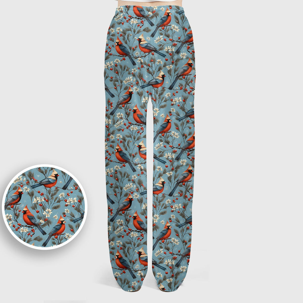 Cardinal Berry Blossom Nurse Scrub Set