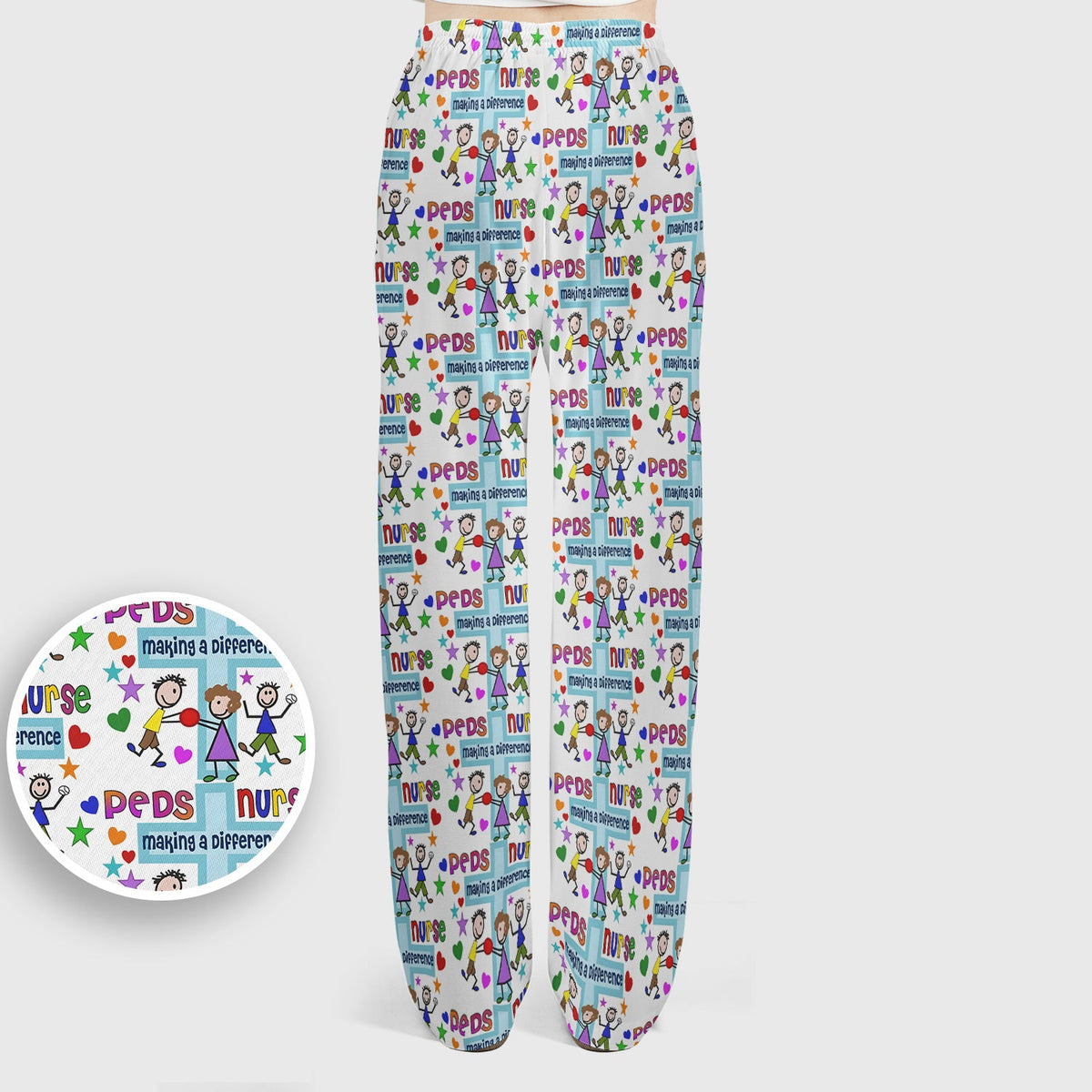Peds Making A Difference Nurse Scrub Set
