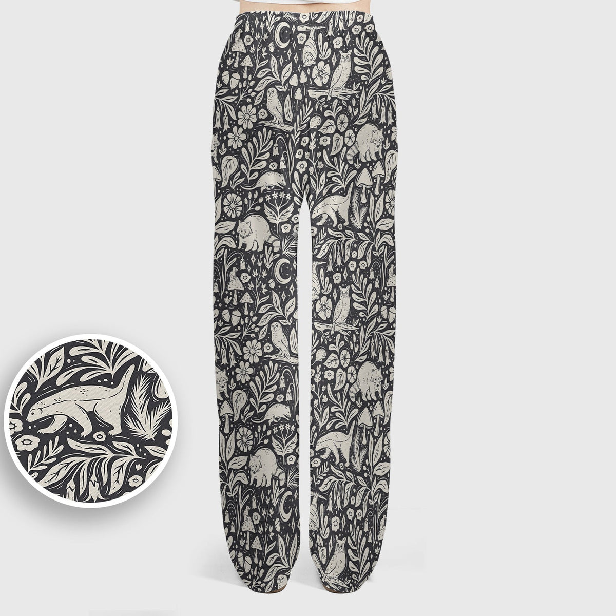 Woodland Animal Forest Nurse Scrub Set