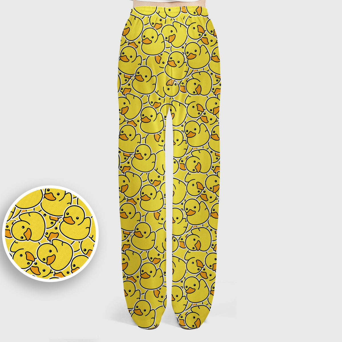 Yellow Rubber Duck Nurse Scrub Set