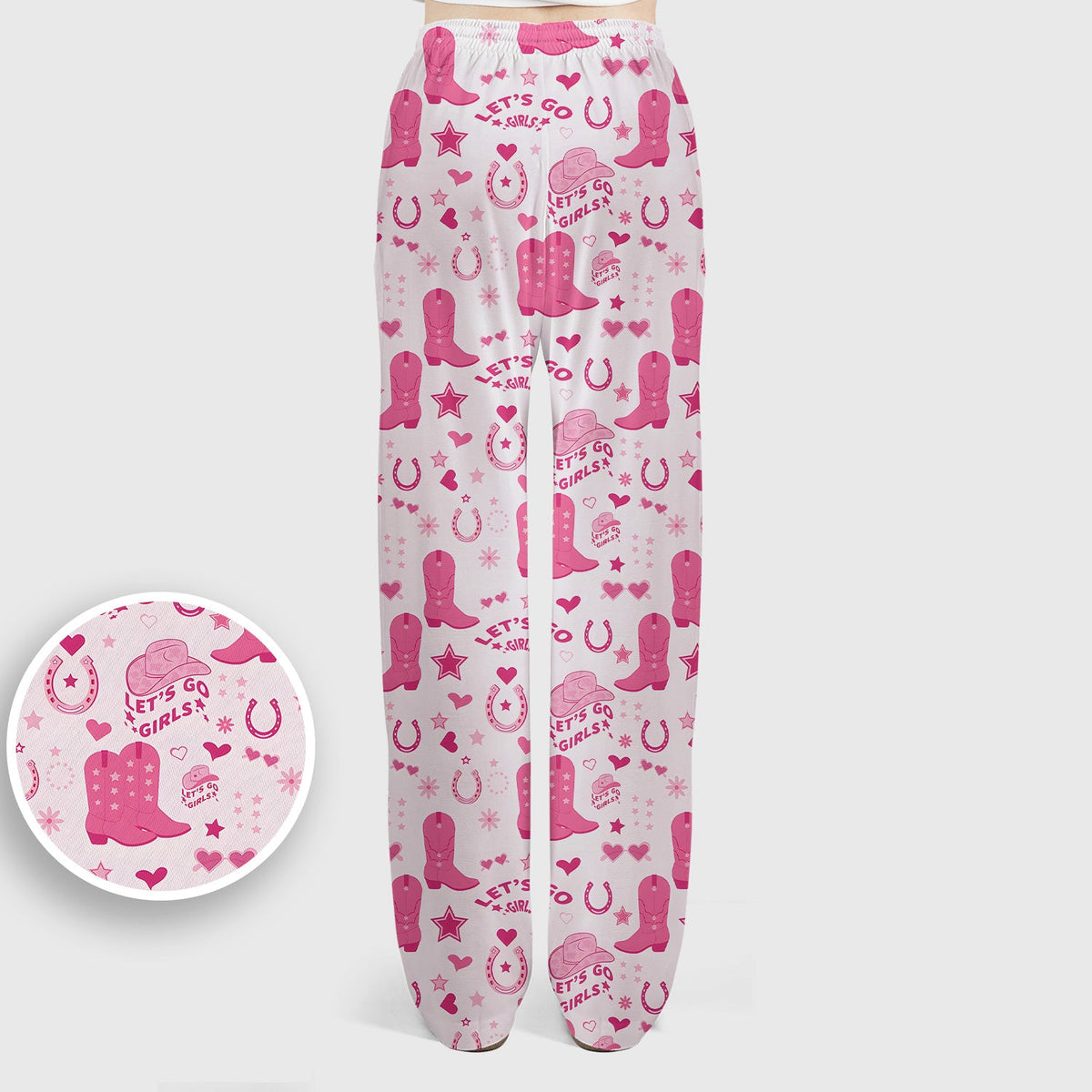 Pink Cowgirl Boots Nurse Scrub Set