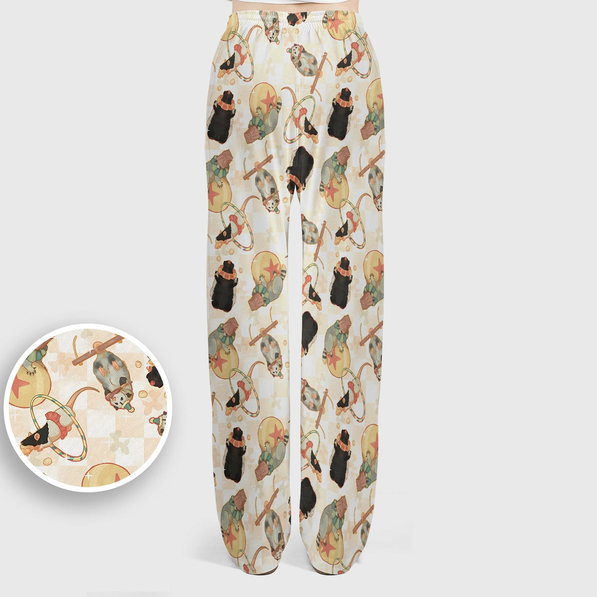 Circus Mouse Acrobat Nurse Scrub Set