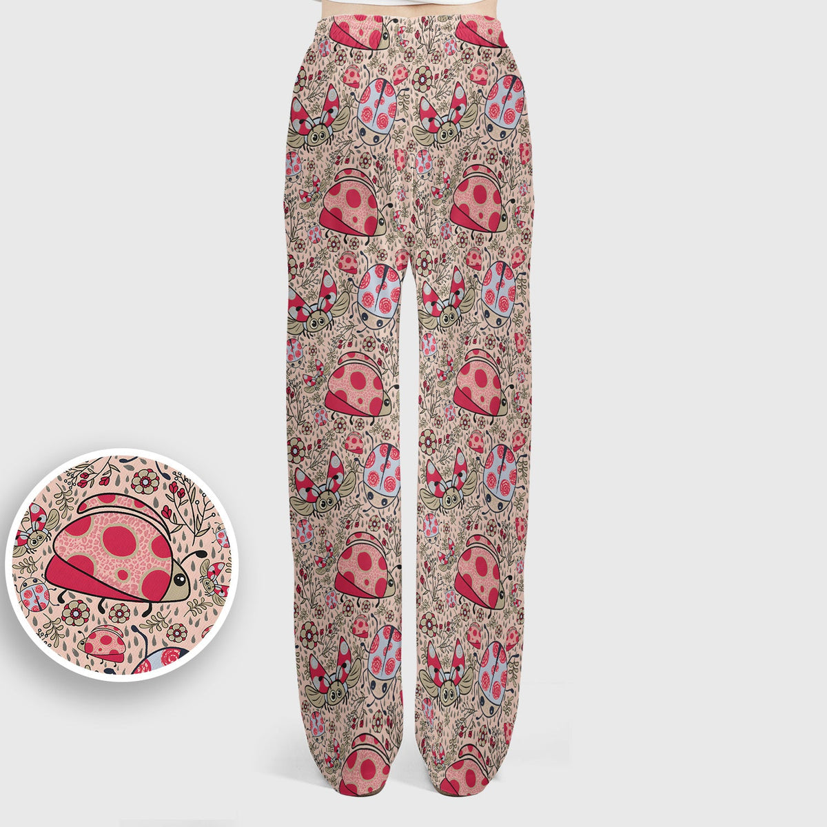 Ladybug Rain Garden Nurse Scrub Set
