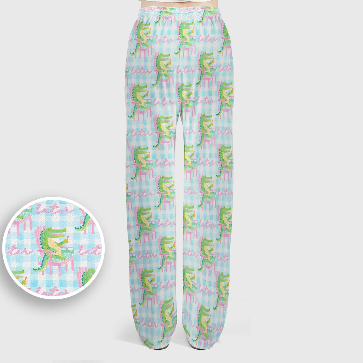 Lazy Crocodile Later Nurse Scrub Set