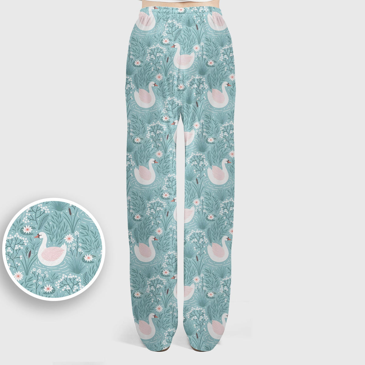 Sweet Swan Waterlily Garden Nurse Scrub Set