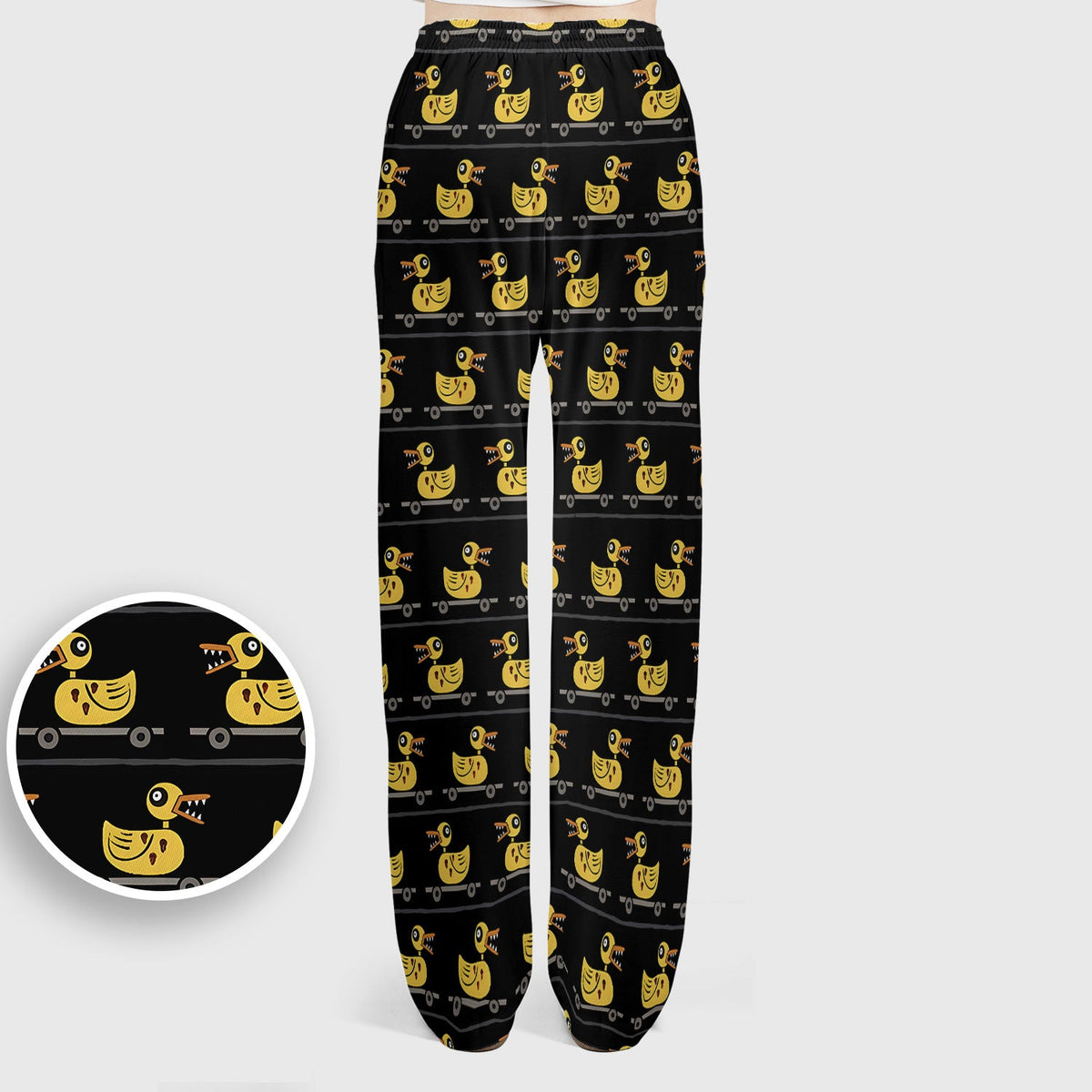 Spooky Rubber Duck Nurse Scrub Set