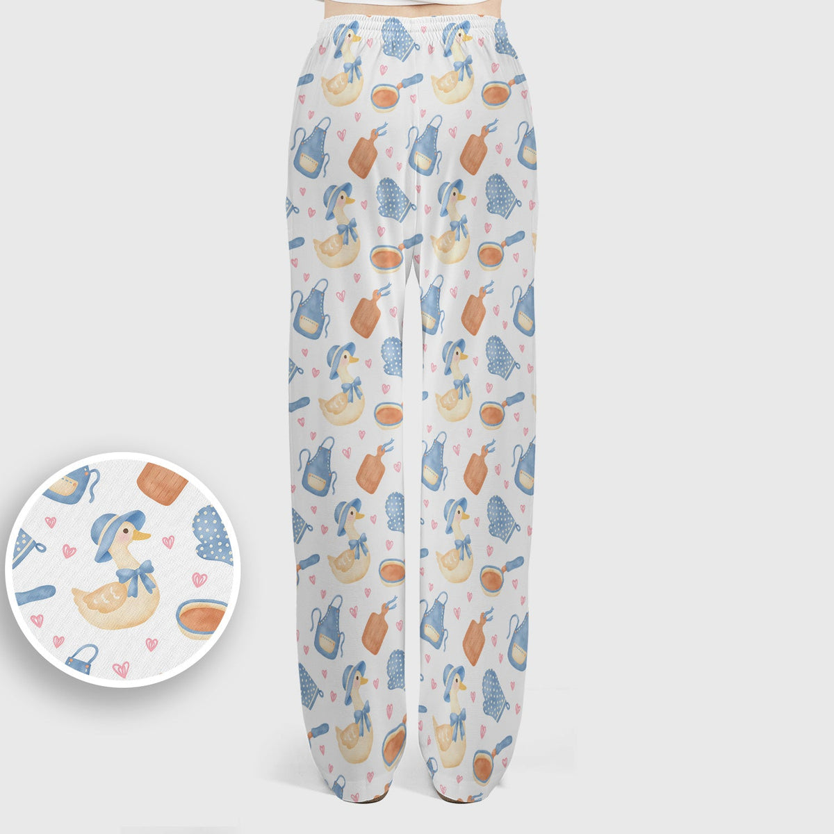 Duck Apron Kitchen Utensil Nurse Scrub Set