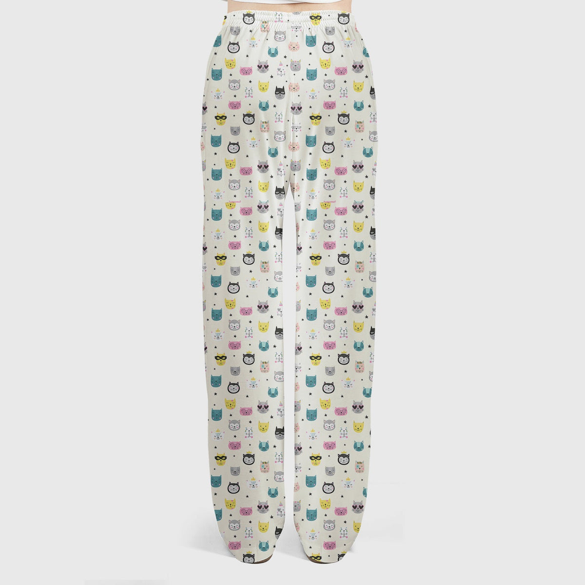Colorful Kitty Nurse Scrub Set