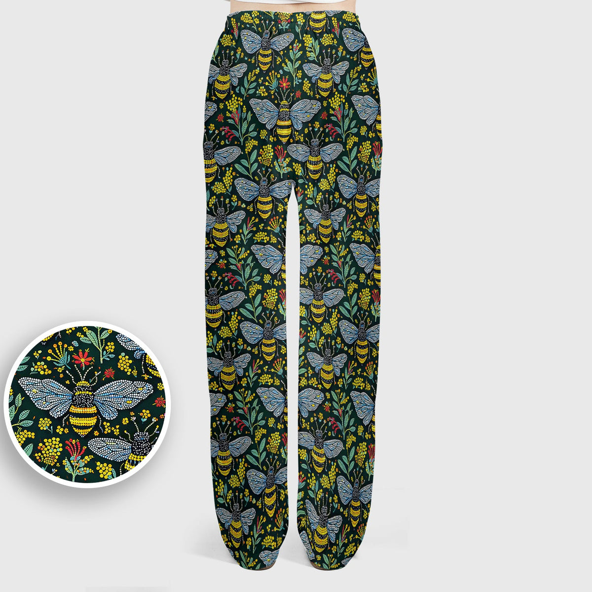 Honey Bee Wildflower Garden Nurse Scrub Set