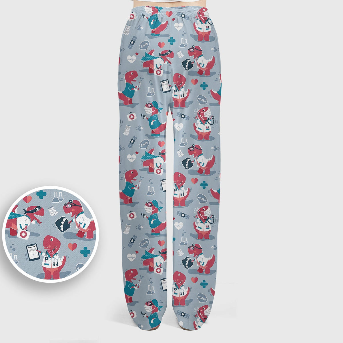Dinosaur Doctor Nurse Scrub Set