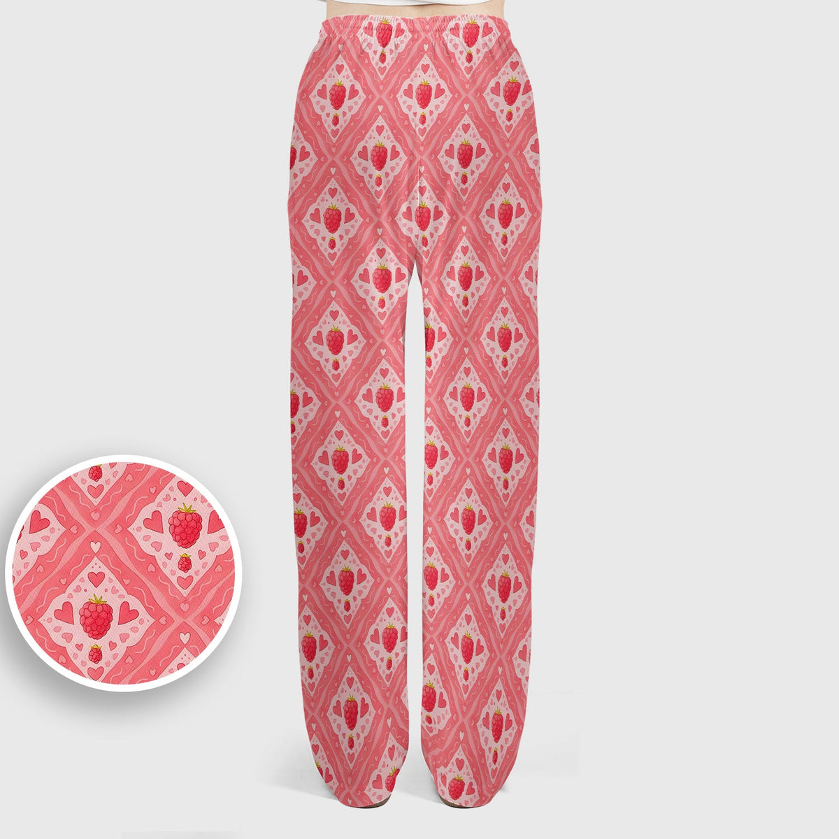 Sweet Red Cherry Gingham Nurse Scrub Set