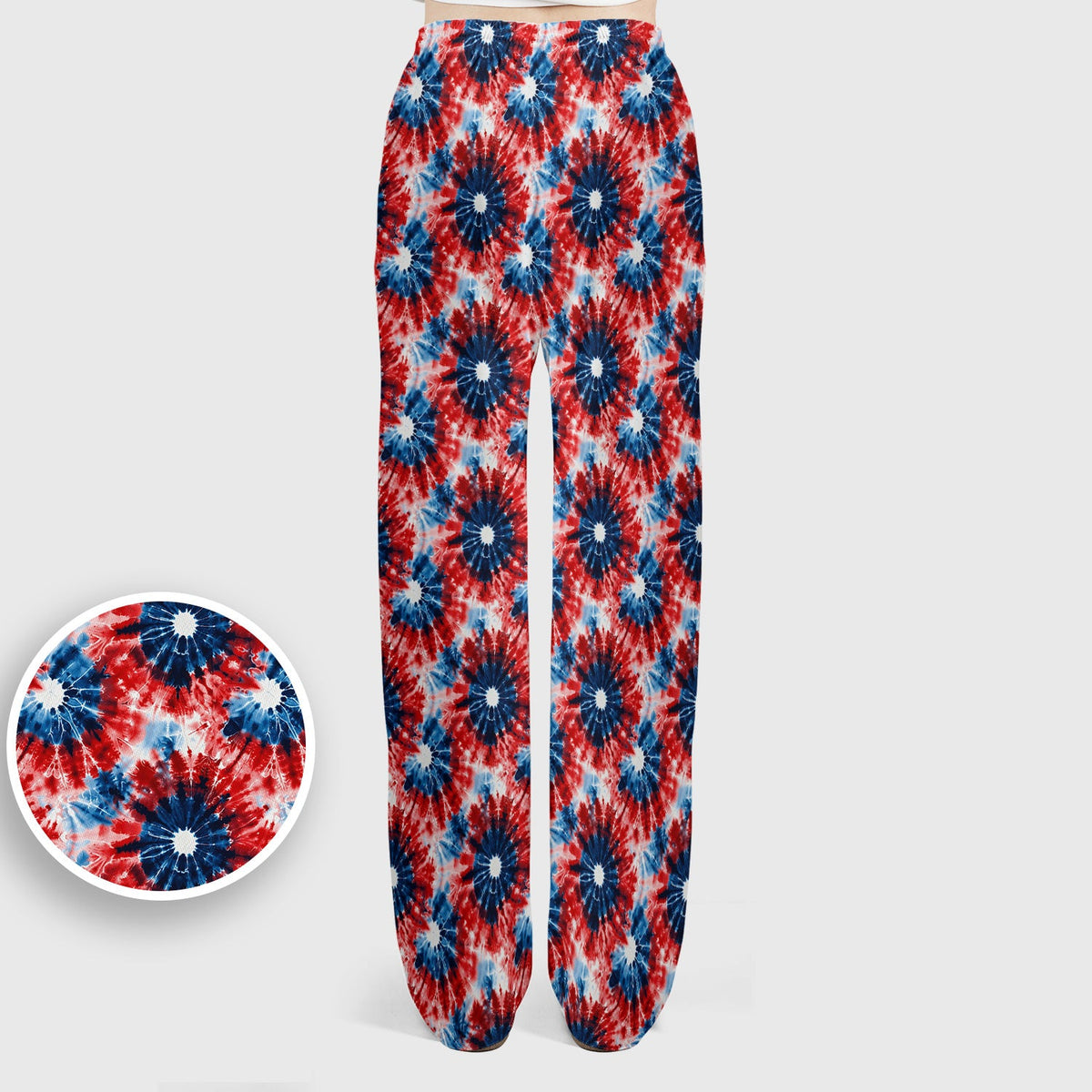 Nurse Tie Dye Firework Burst Scrub Set