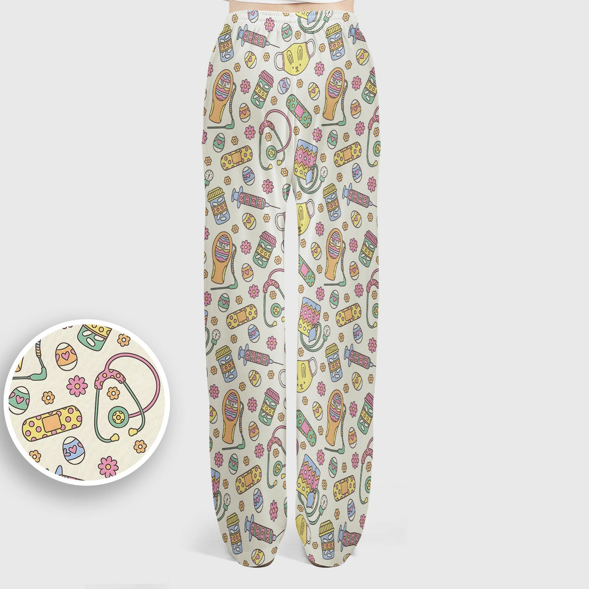 Nurse Bunny Scrub Set - Easter Gift