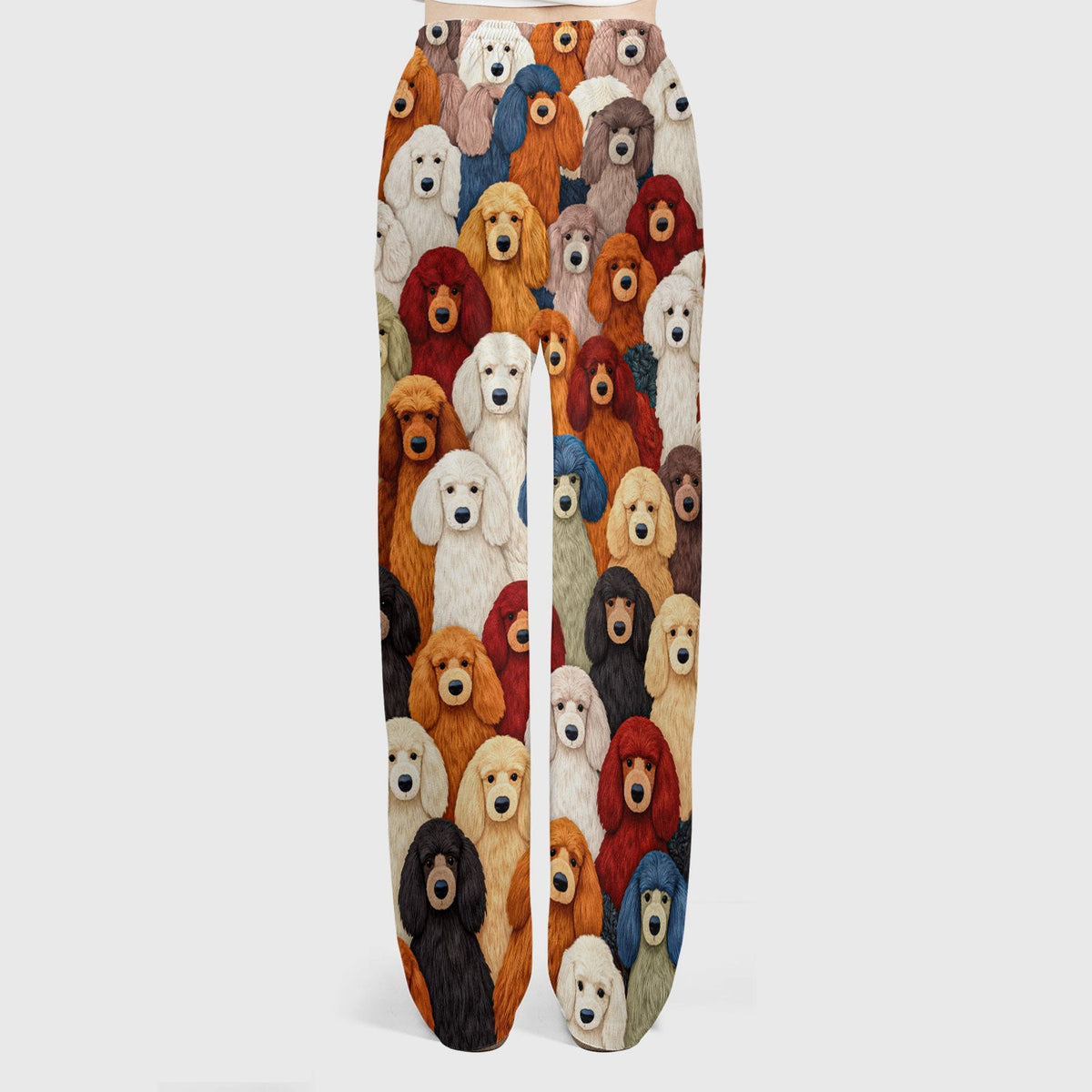 Poodle Dog Nurse Scrub Set