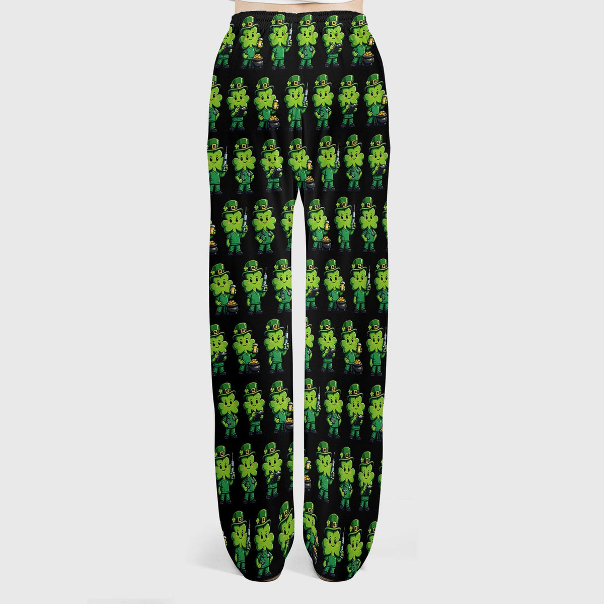 St Patrick Leprechaun Nurse Scrub Set