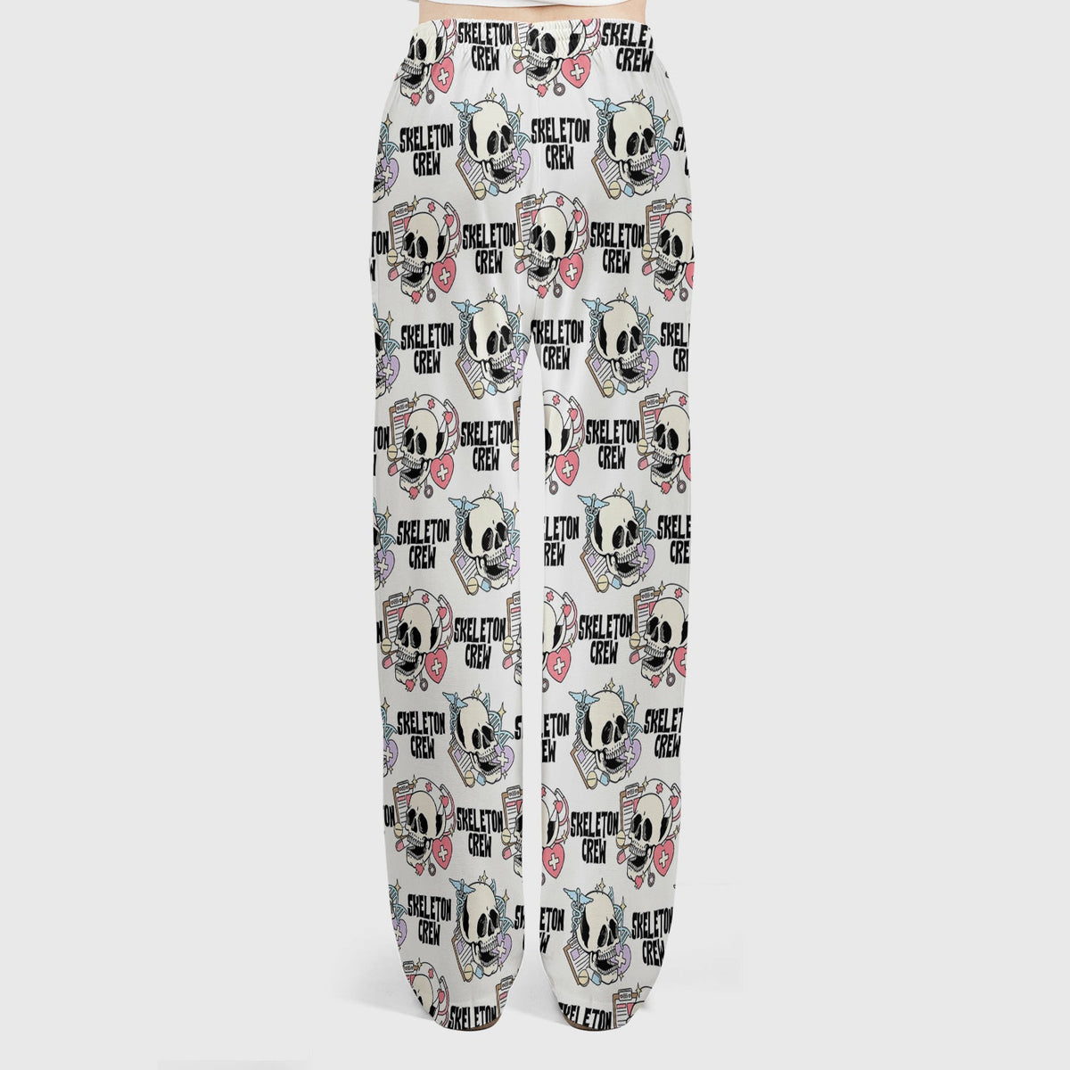 Skeleton Crew Nurse Scrub Set - Halloween Gift