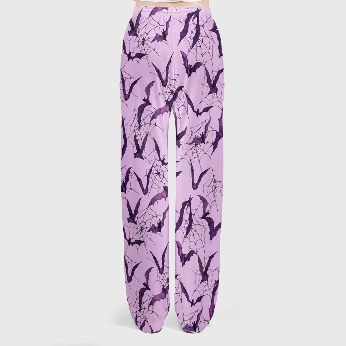 Bat with Spider Web Nurse Scrub Set - Halloween Gift