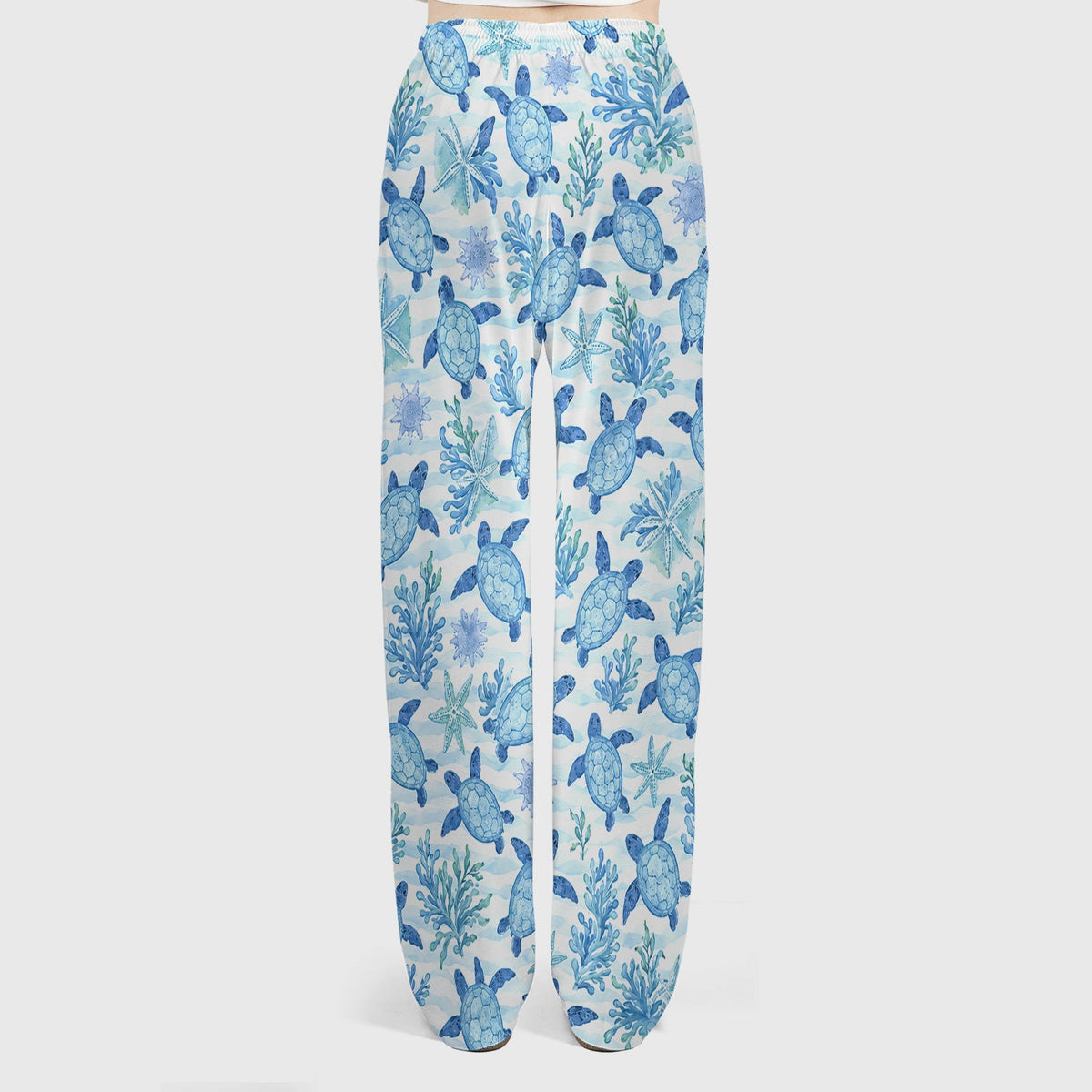 Coastal Sea Turtle Coral Nurse Scrub Set