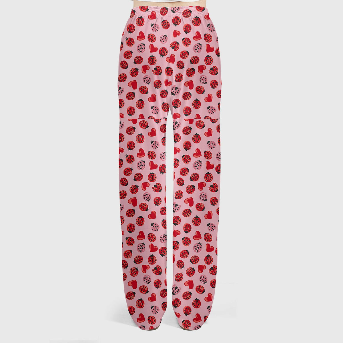 Ladybug Red Heart Nurse Scrub Set