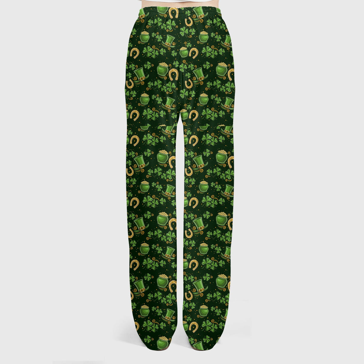 St Patrick Shamrock Nurse Scrub Set