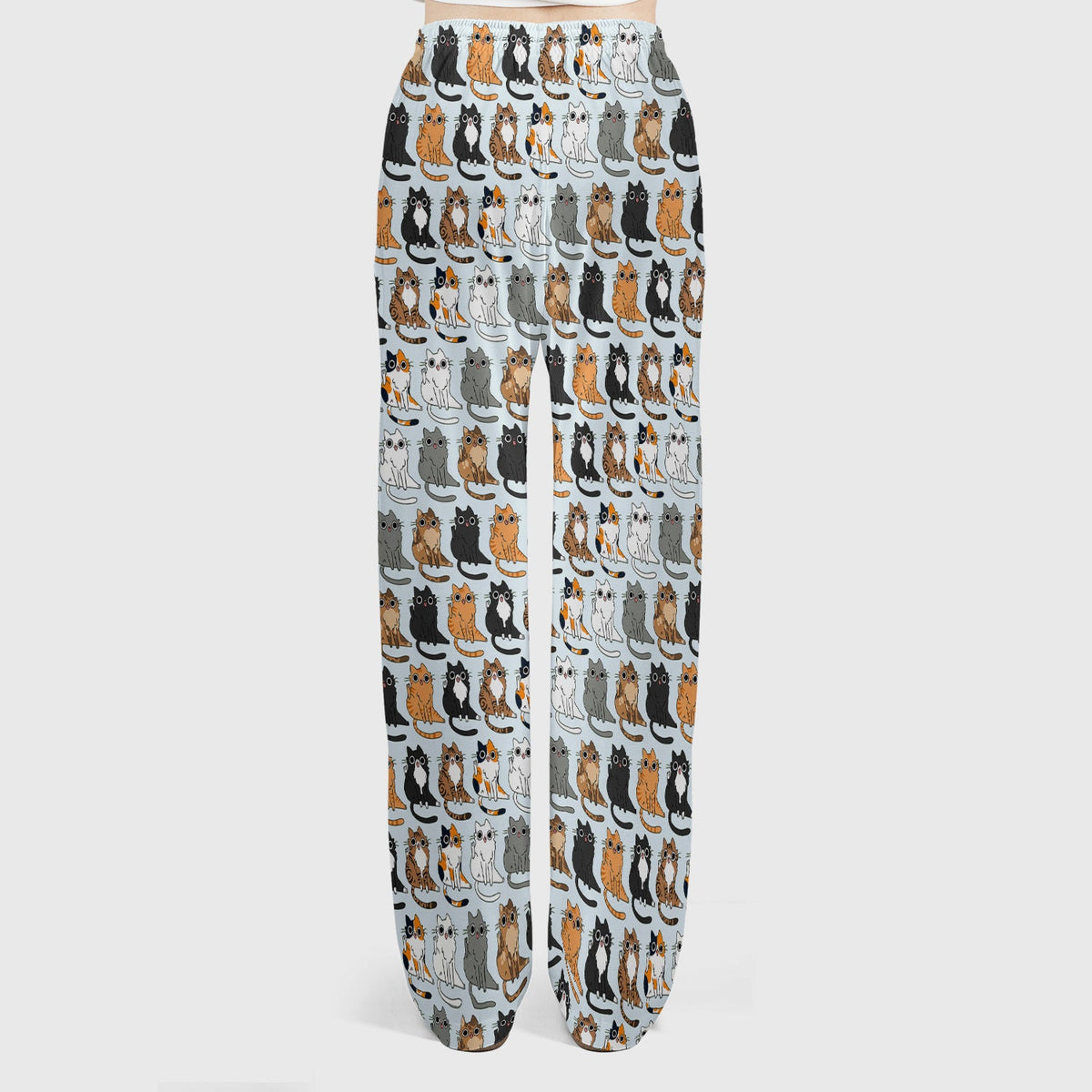 Cat Pattern Nurse Scrub Set