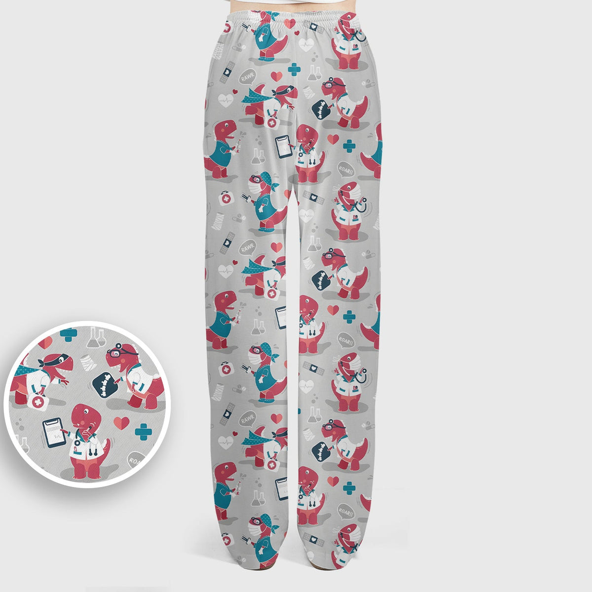 Dinosaur Doctor Nurse Scrub Set
