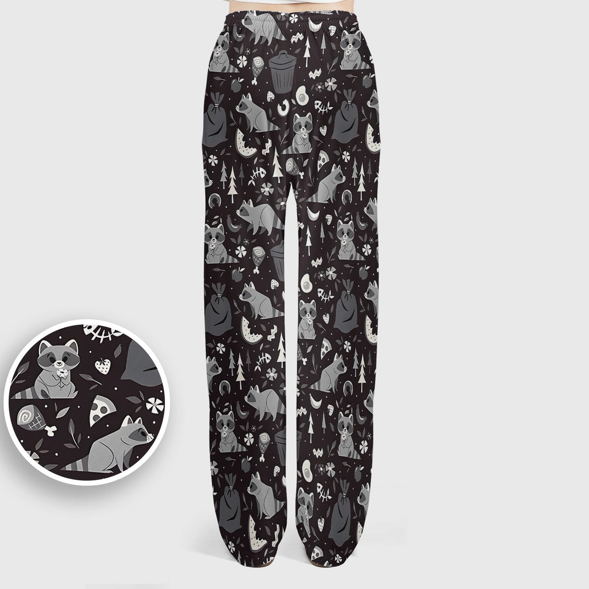 Raccoon Forest Food Nurse Scrub Set