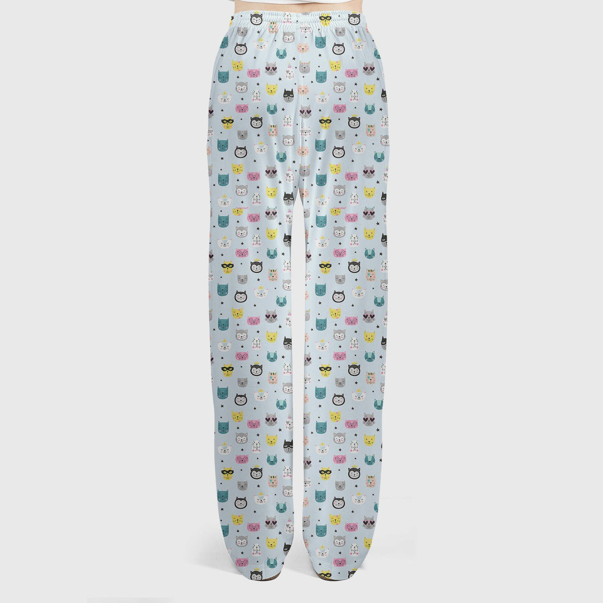 Colorful Kitty Nurse Scrub Set