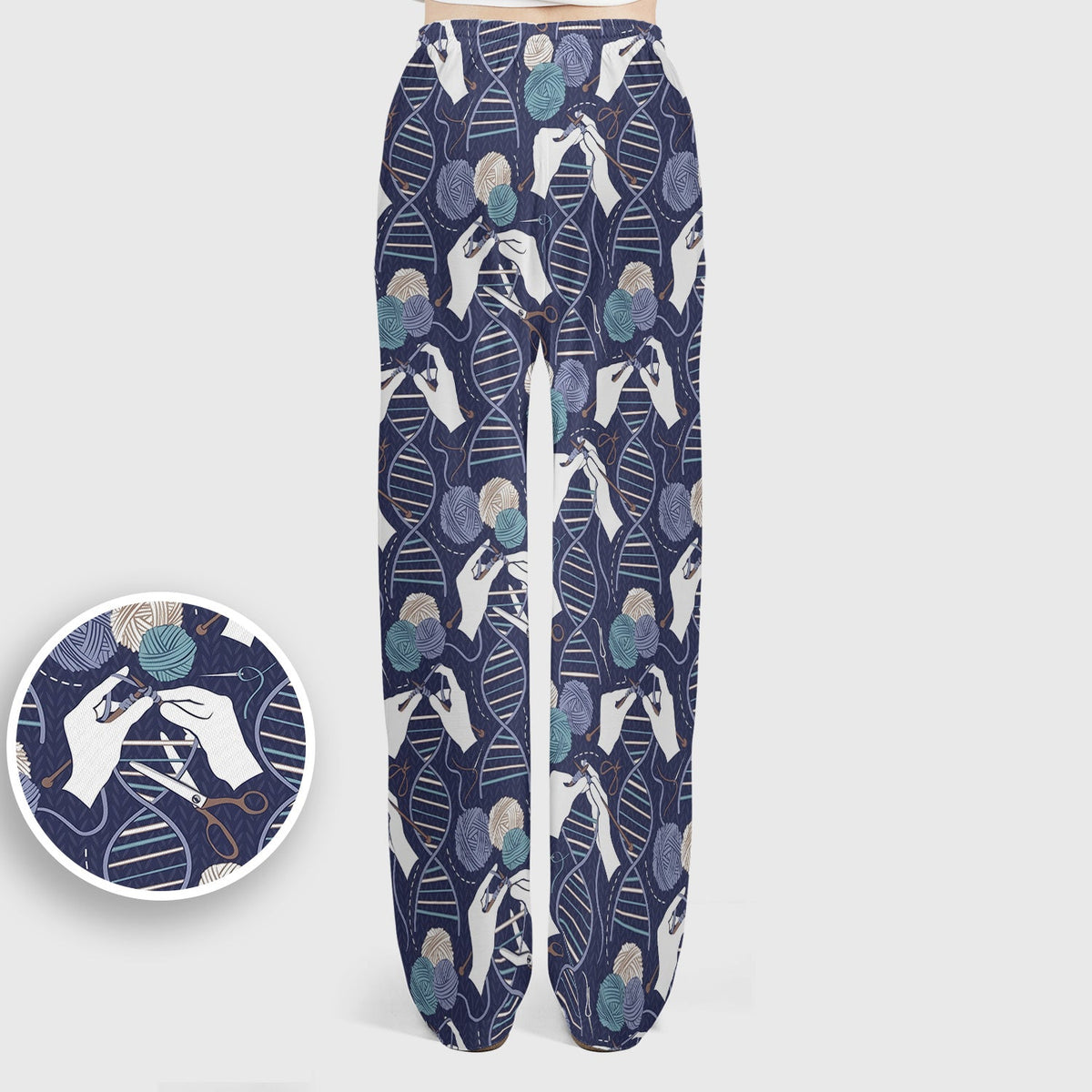 DNA Helix Yarn Nurse Scrub Set