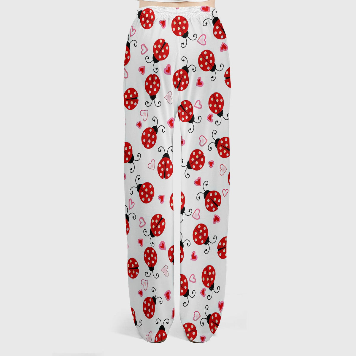 Ladybug Heart Love Nurse Scrub Set