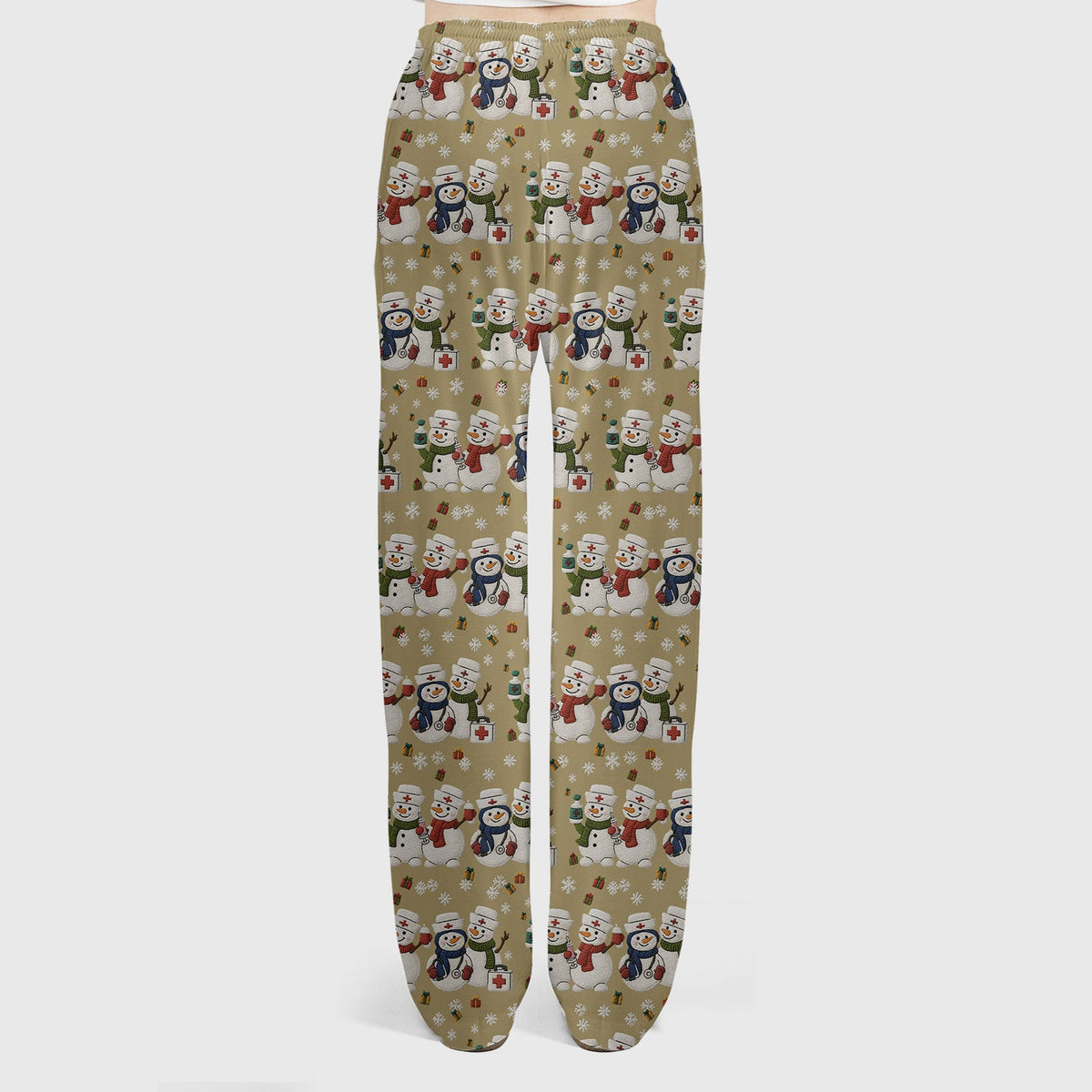 Snowman Nurse Scrub Set - Christmas Gift