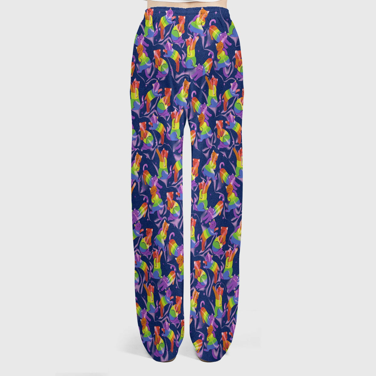 Rainbow Pride Cat Nurse Scrub Set