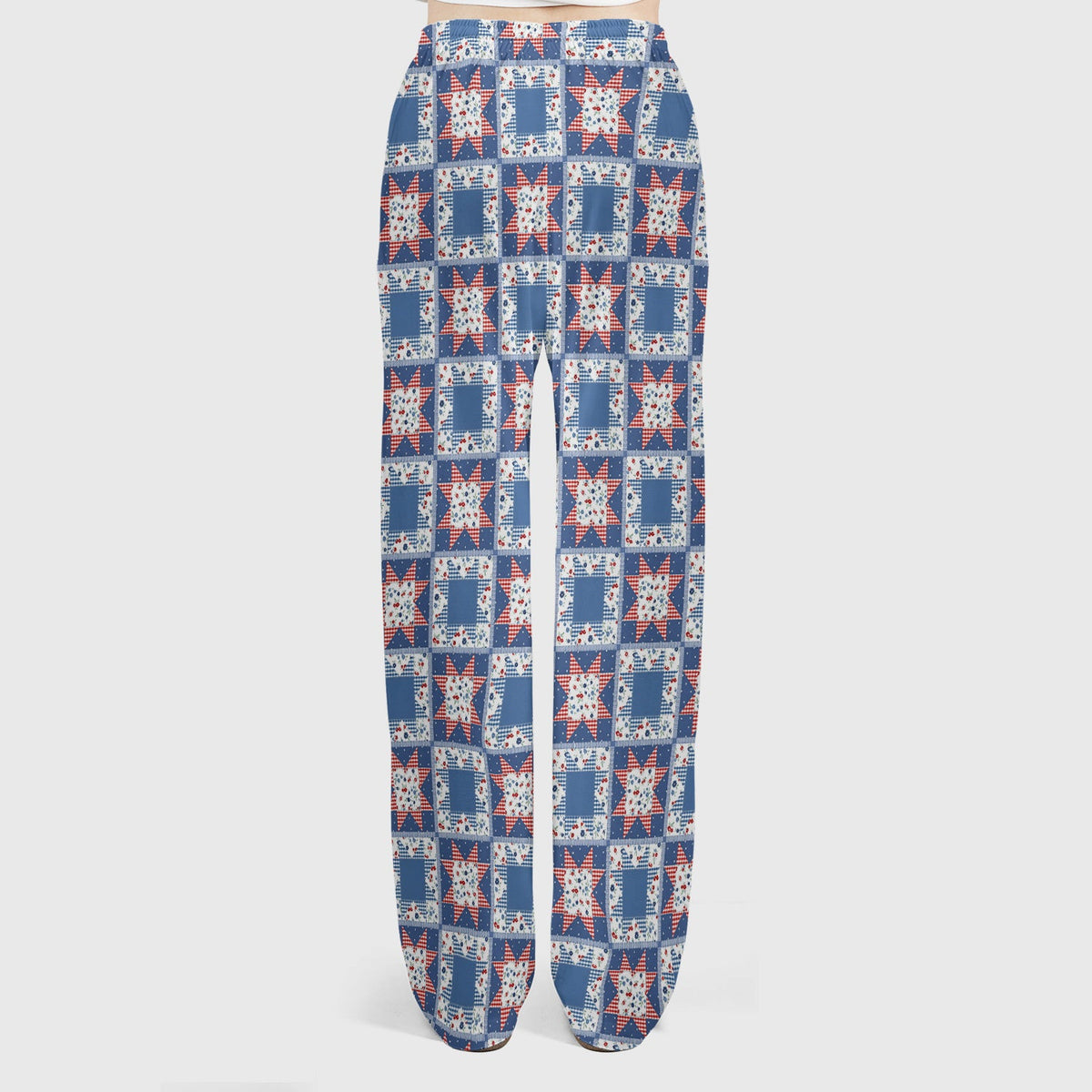 Vintage Patchwork Star Quilt Nurse Scrub Set