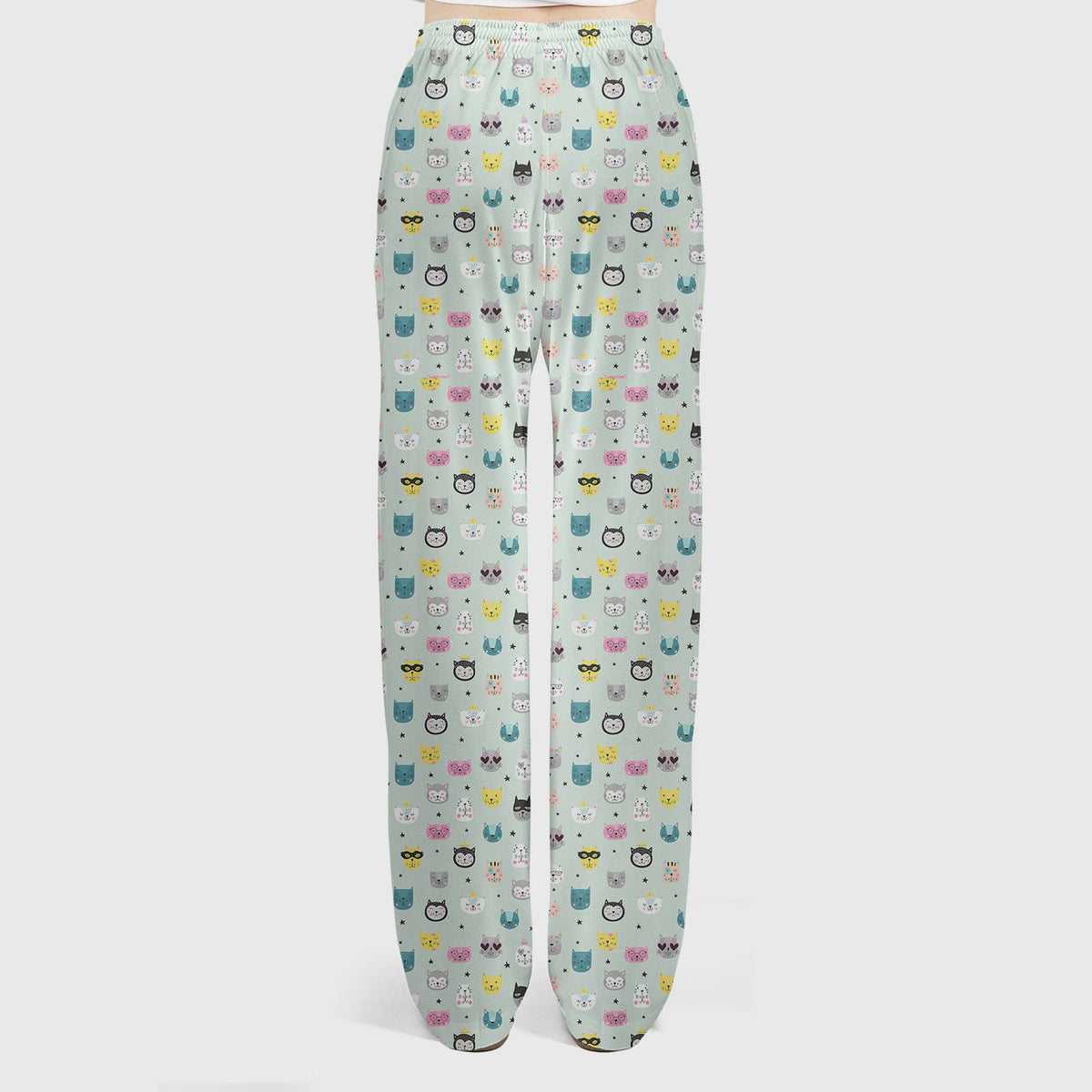Colorful Kitty Nurse Scrub Set