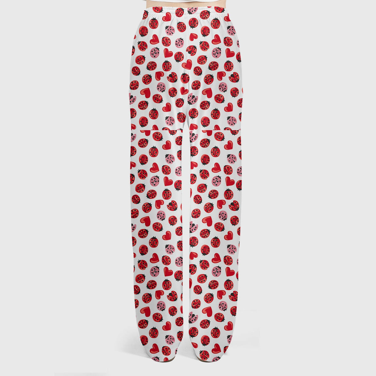 Ladybug Red Heart Nurse Scrub Set