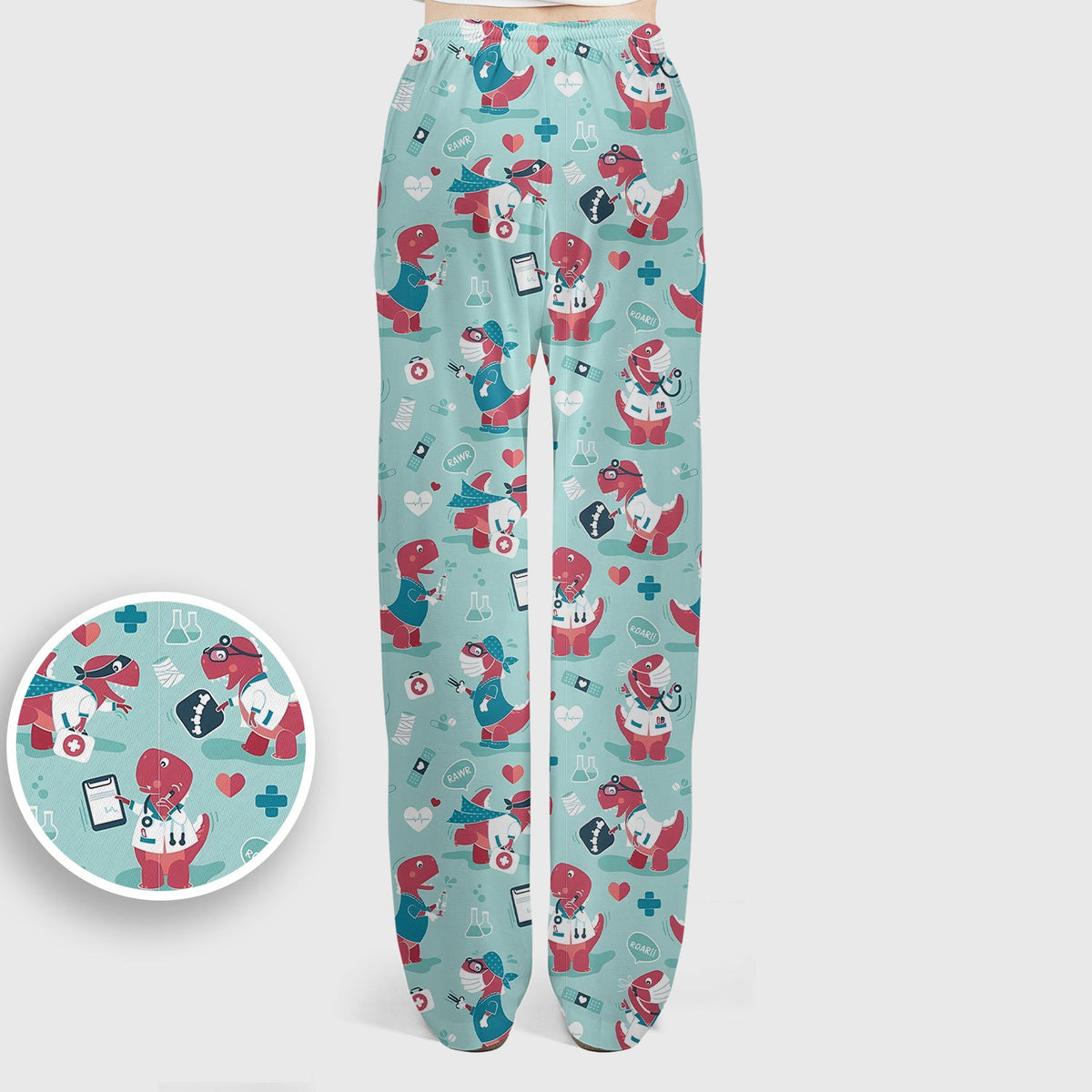 Dinosaur Doctor Nurse Scrub Set